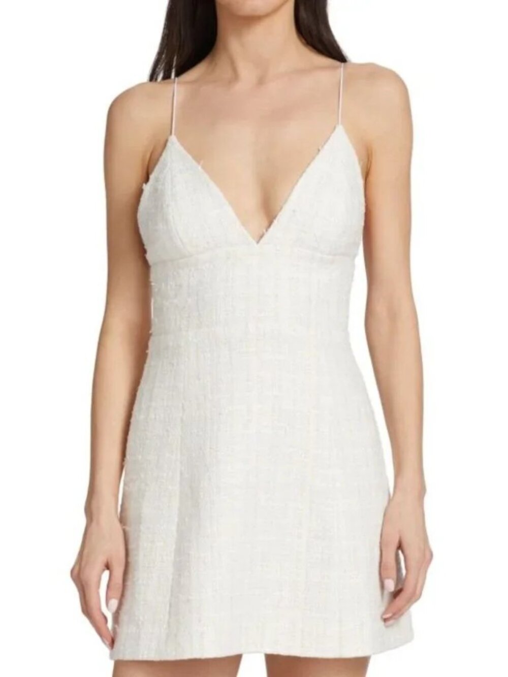 Alice + Olivia Carli Tweed Minidress - Size 10